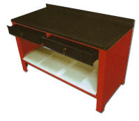 mesa de taller con cajon